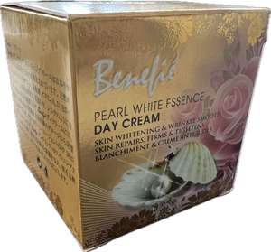 Benefie' Pearl White Essense Day Cream  0.5 oz/ 15g