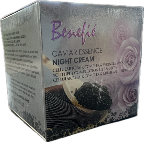 Benefie' CAVIAR ESSENCE NIGHT CREAM 0.5 oz. / 15g